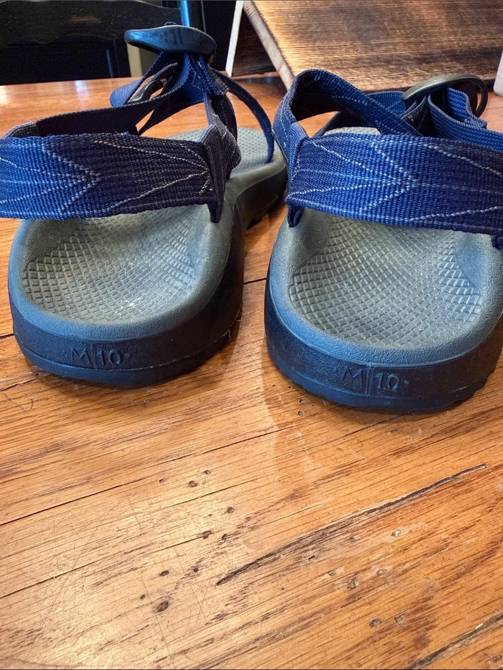 Chaco Z Cloud sandals in Aero Blue Men Size 10
